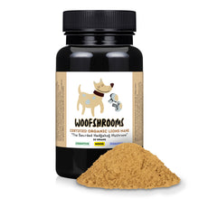 Load image into Gallery viewer, Organic Lion's Mane mushroom powder for dogs.