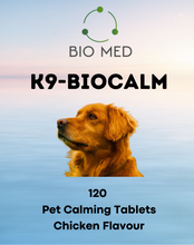 Load image into Gallery viewer, K9-BioCalm (120 Calming formula tablets)