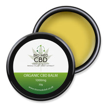 Load image into Gallery viewer, 1000mg Organic CBD Balm 30g