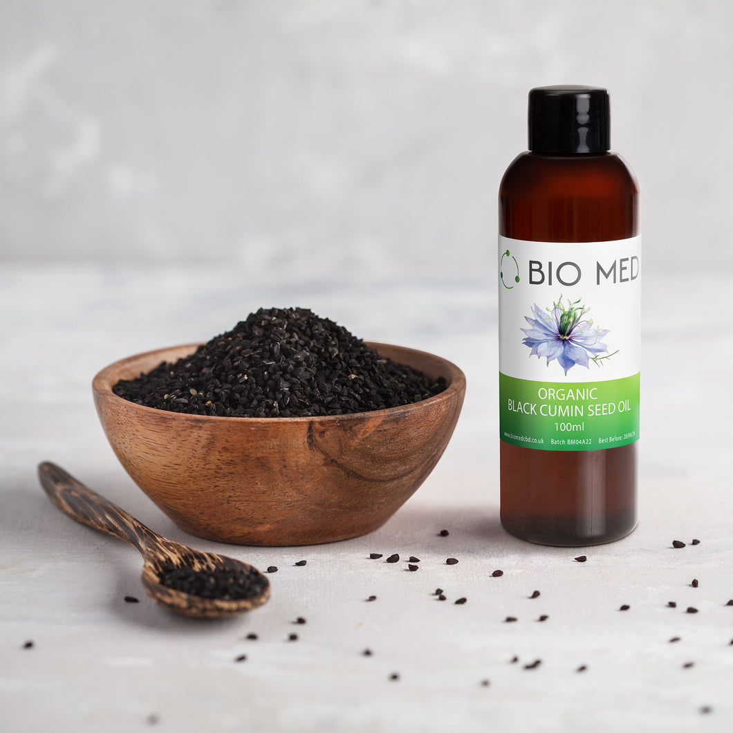 Organic Black Cumin Seed Oil (Nigella Sativa) 100mls